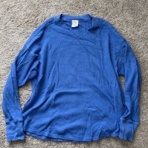 OFFLINE By Aerie Wow! Waffle Notch Neck Long Sleeve T-Shirt